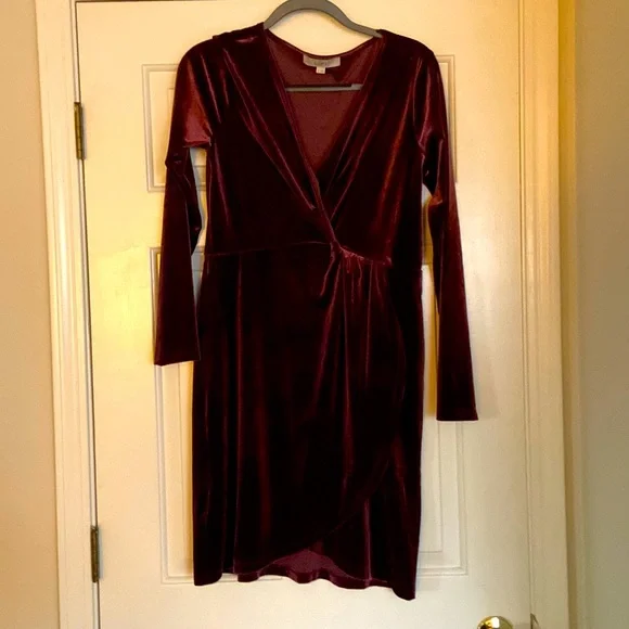 loft velvet dress Petite Mosaic Ruched Mini 91% Polyester 9% Spandex FINAL SALE Sheer Mesh Detail